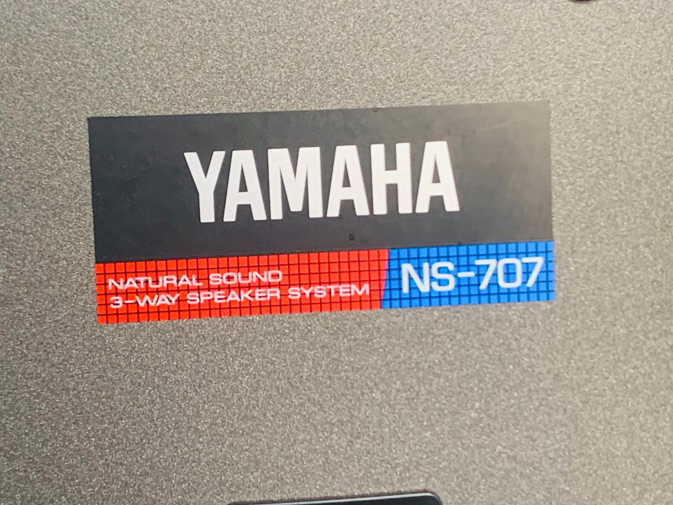 Thumbnail: Yamaha  Natural sound NS-707 Vintage bookshelf/Table top Moinitor Speakers,
