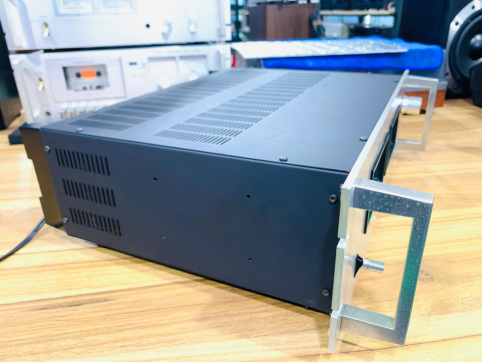 Thumbnail: Pioneer M-73 Japan vintage high power stereo audio amplifier-rack mount
