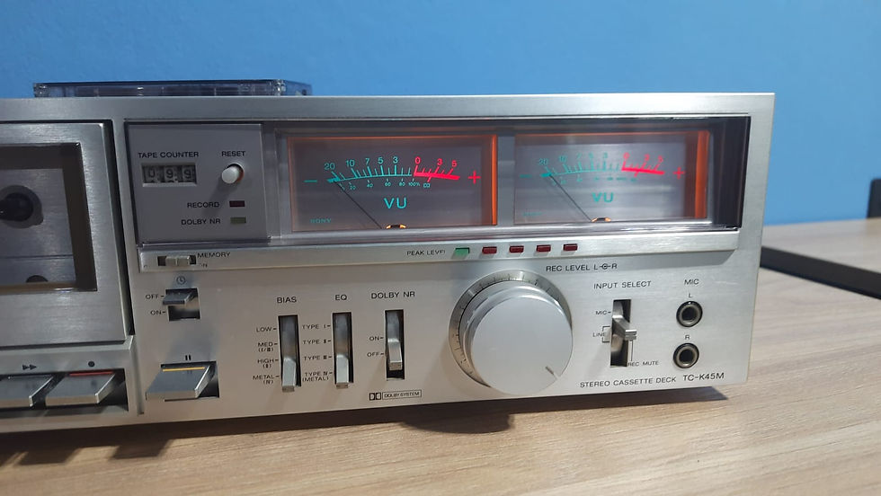 Thumbnail: Sony TC-K45M Cassette tape recorder  deck