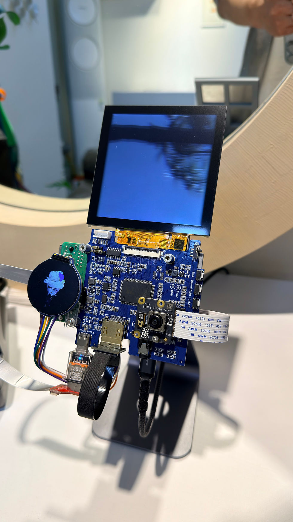 Ice Cream Made by Memory, Raspberry Pi, Monitor, Camera, Variable Installation, 2026