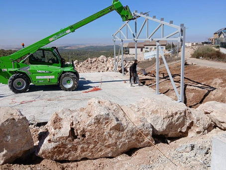 The building has started!