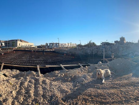 POURING THE CONCRETE SOON!
