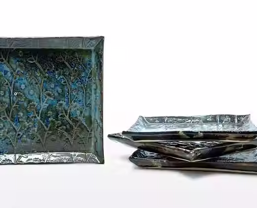 Square tray