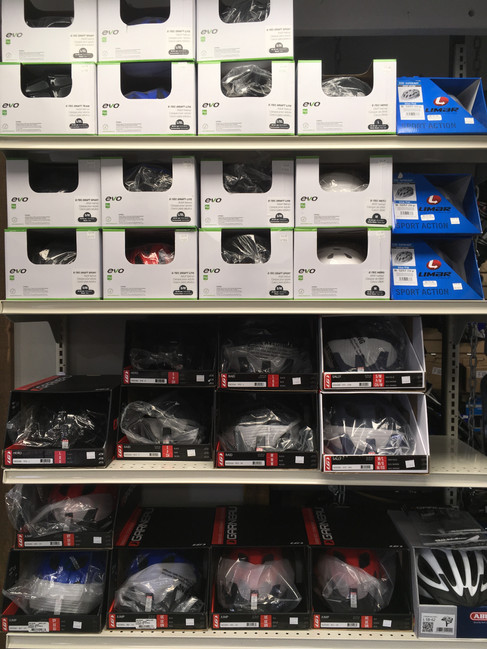 Casques Evo et Louis Garneau