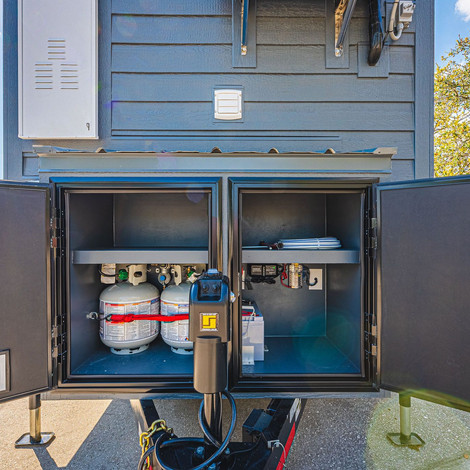 The Adams tiny home by Movable Roots.