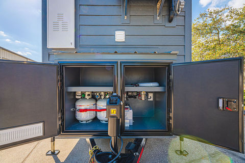 The Adams tiny home by Movable Roots.