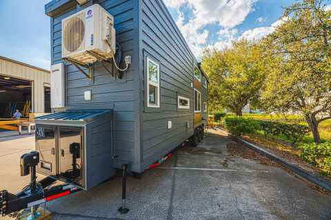 The Adams tiny home by Movable Roots.
