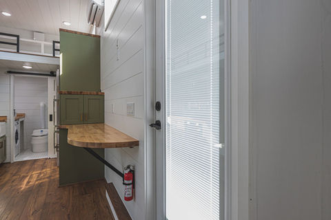 The Adams tiny home by Movable Roots.