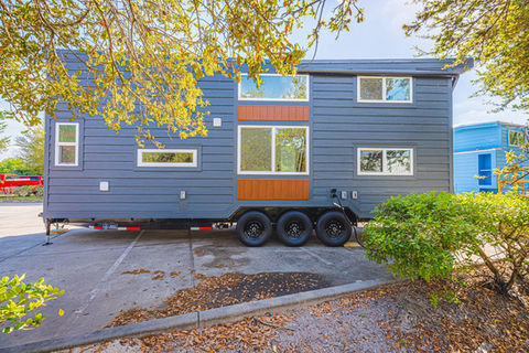 The Adams tiny home by Movable Roots.