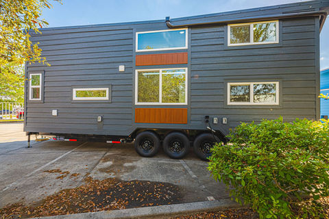 The Adams tiny home by Movable Roots.