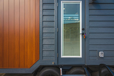 The Adams tiny home by Movable Roots.