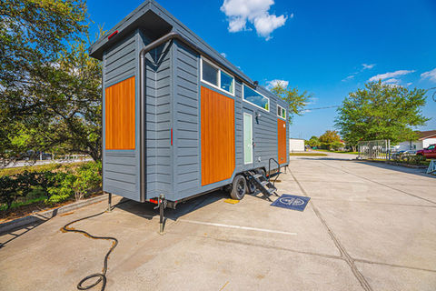 The Adams tiny home by Movable Roots.