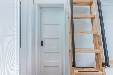 The Adams tiny home by Movable Roots.