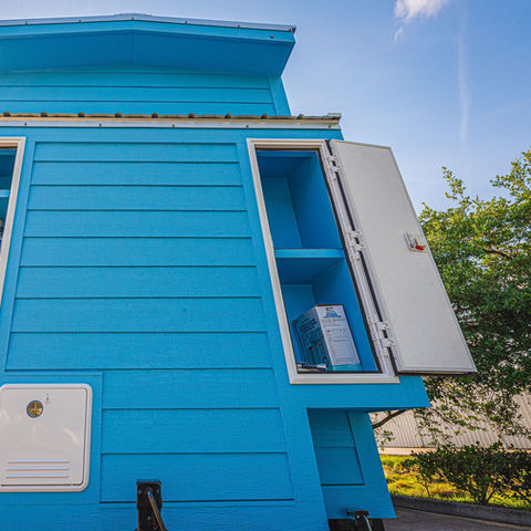 Cavin tiny home on wheels by Movable Roots