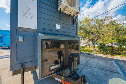 The Adams tiny home by Movable Roots.