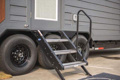 The Adams tiny home by Movable Roots.