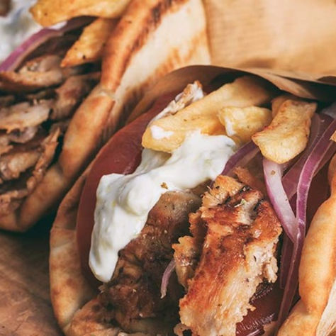 Greek Chicken Gyro