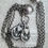 Thumbnail: Antique Dutch Silver Watch Fob Necklace Watch Key Fobs Rare