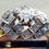 Thumbnail: Art Deco 18ct White Gold Diamond Cluster Ring