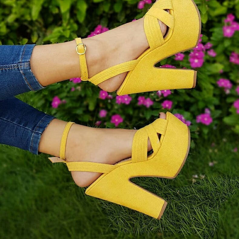 Miniatura: sandalias de tacon