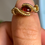 Thumbnail: Garnet 14k Gold Fill Ring