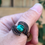 Thumbnail: Malachite Copper Ring 