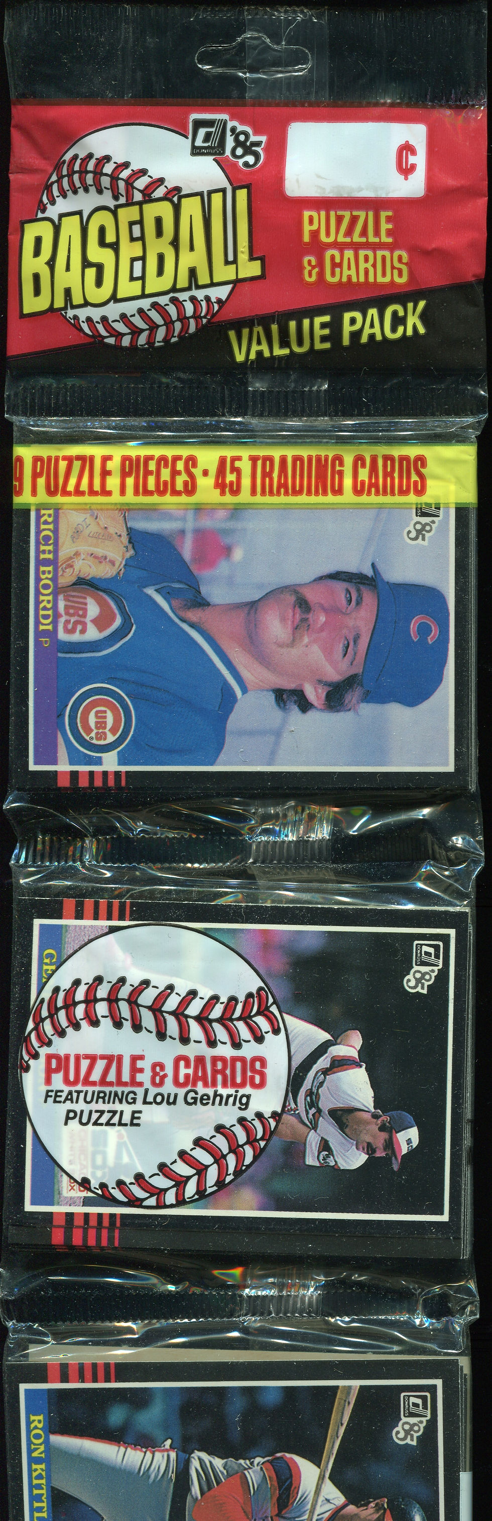 Thumbnail: 1985 Donruss Baseball unopened rack pack