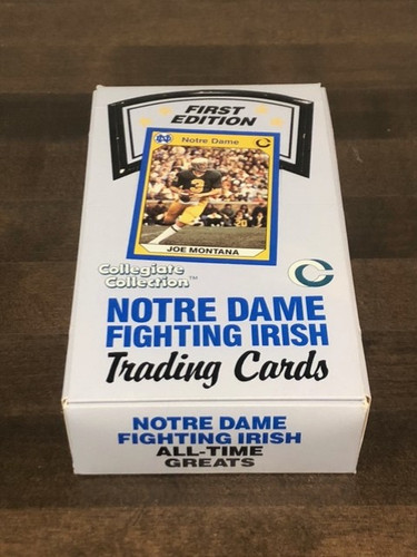first edition notre dame trading cards Tony Rice Football Card – 1990 Collegiate Collection #21, Notre Dame Fighting Irish Vintage 1990 University of Notre