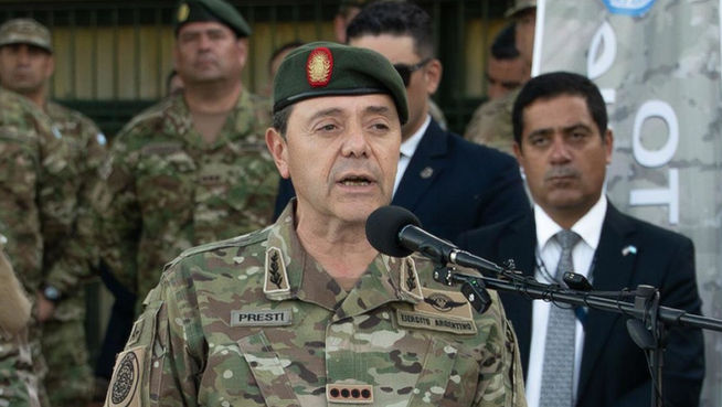 Fuertes declaraciones del ministro de Defensa de Argentina