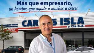 En la mañana de este domingo, a los 65 años, falleció el empresario roquense Carlos Eugenio “Archi” Isla