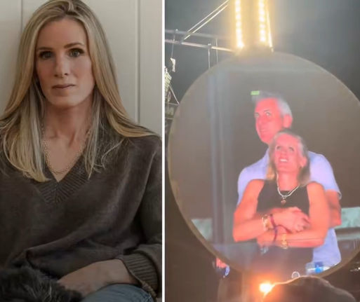 Habló la mujer que quedó escrachada junto a su amante en el recital de Coldplay