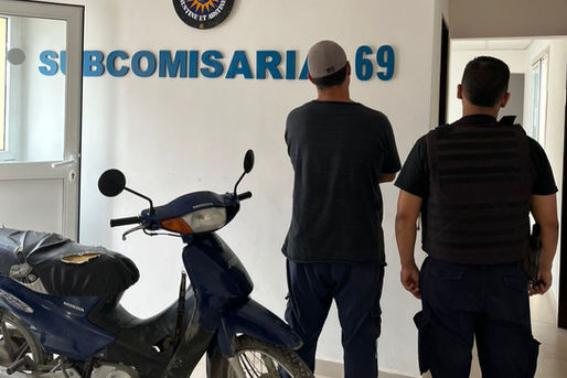 Lo detuvieron mientras estaba por robar una moto