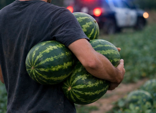 Demoran a un menor por sustraer sandias de una chacra