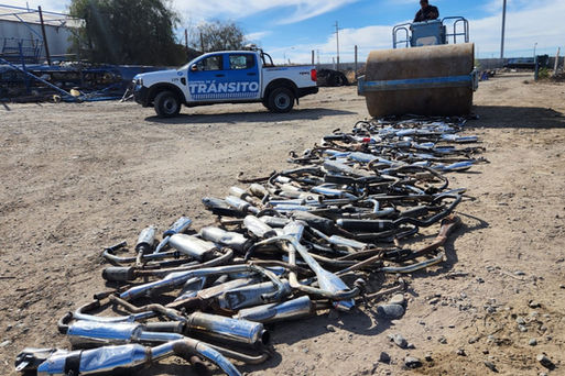 207 multas de tránsito durante la semana pasada