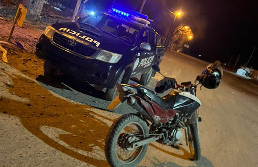 Ocho motocicletas retenidas, además recuperaron una moto robada