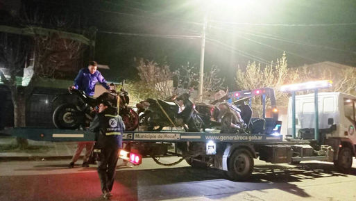 Fuerte operativo policial en el Canalito
