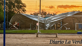 Derrumbe del cerramiento del Natatorio. El Municipio brindó detalles.