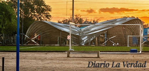 Derrumbe del cerramiento del Natatorio. El Municipio brindó detalles.