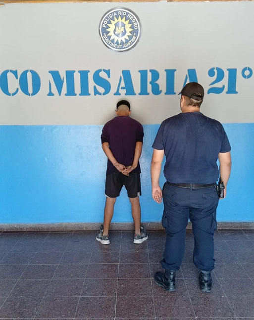 Un detenido en barrio 180 viviendas