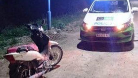 Recuperan una moto robada