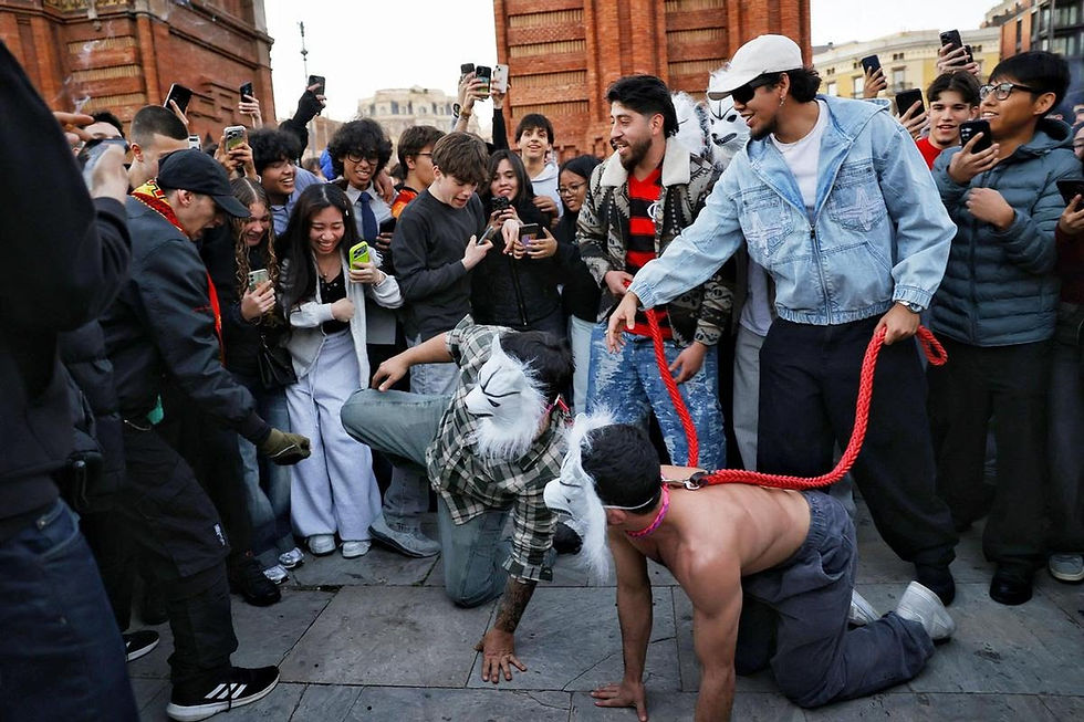 Cinco detenidos tras incidentes en un encuentro masivo de “therians” en Barcelona