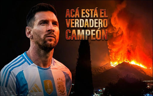 Conmovedor gesto de Lionel Messi con las víctimas de los incendios en Madrid