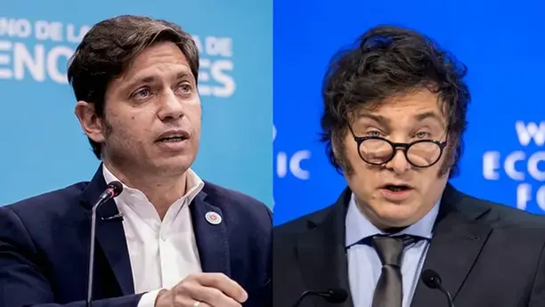 ENCUESTA: Empate técnico entre Milei y Kicillof