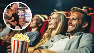 Una mujer dio a luz en una sala de cine y ahora su hija podrá ver películas gratis de por vida