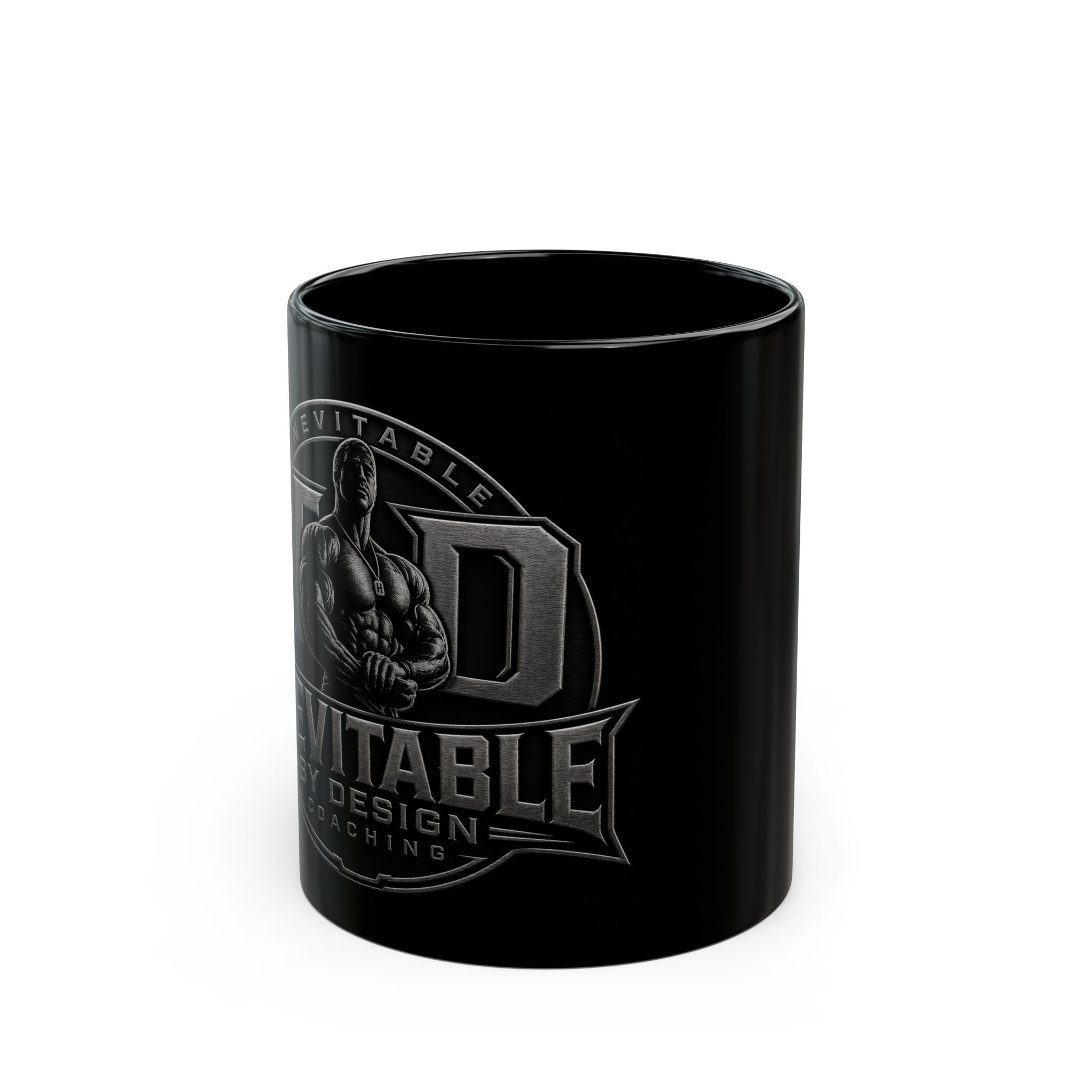 Inevitable By Design - Black Mug