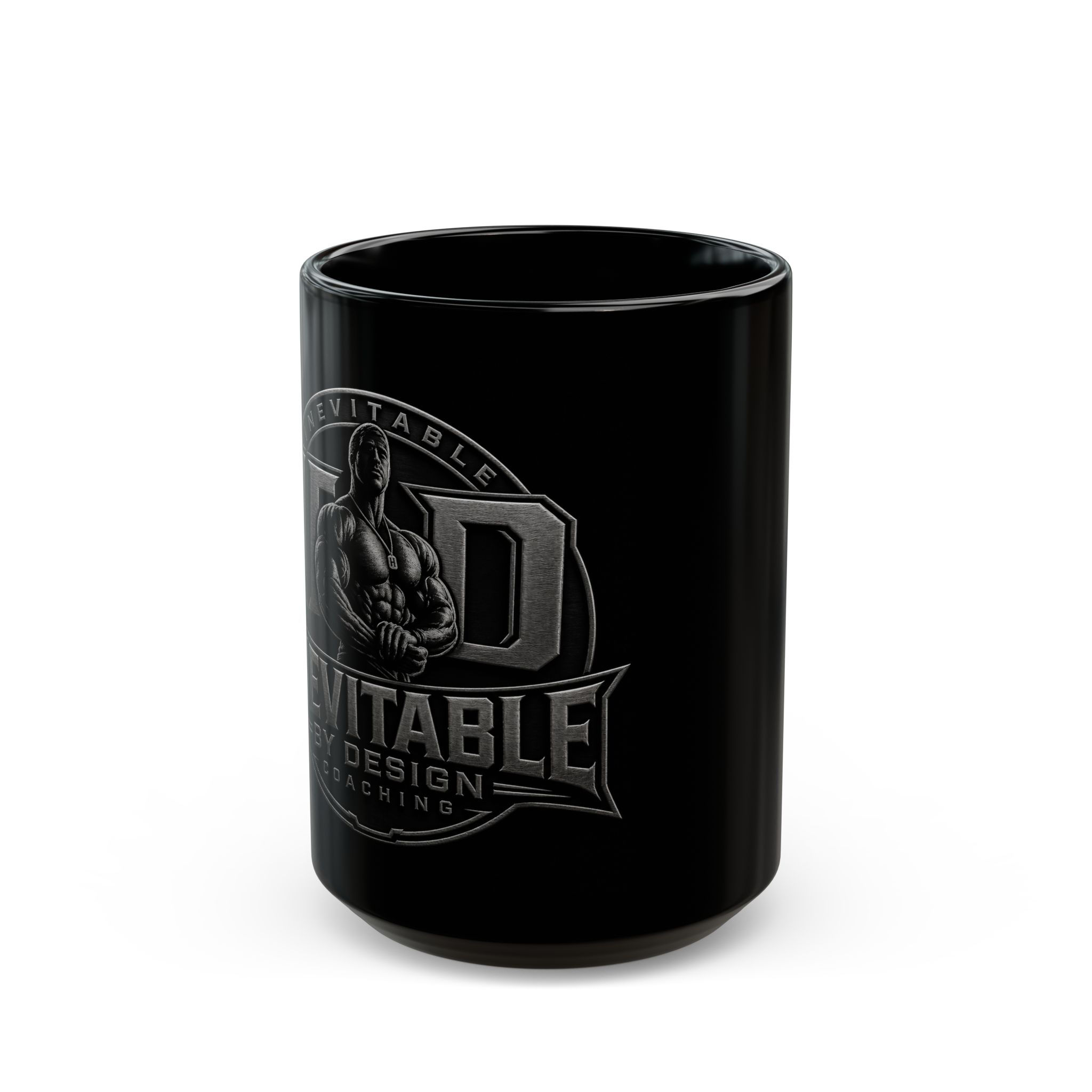 Inevitable By Design - Black Mug
