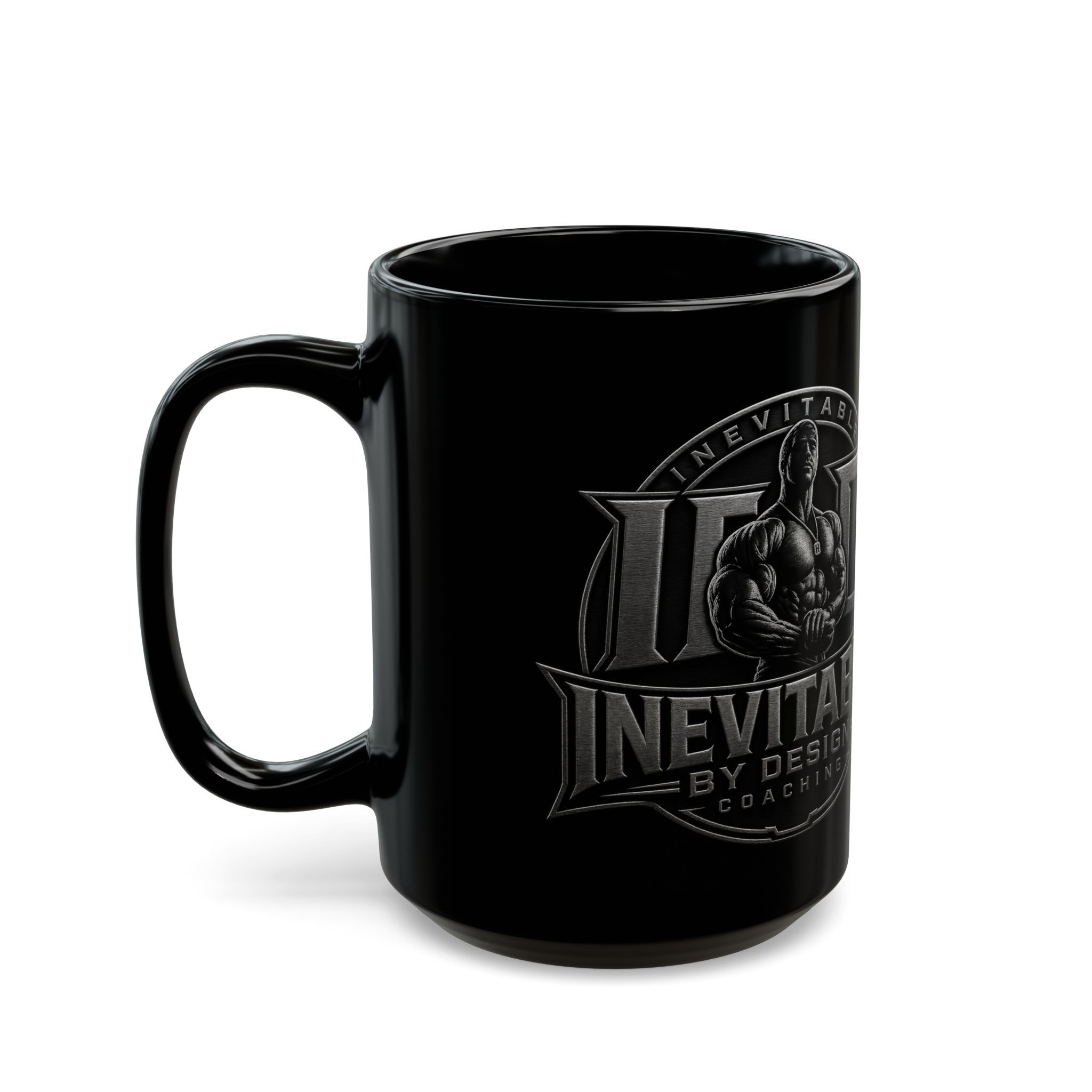 Inevitable By Design - Black Mug