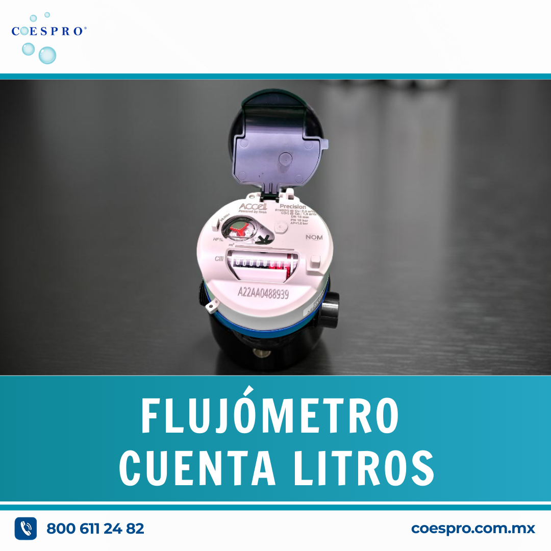 Flujómetro Cuenta Litros