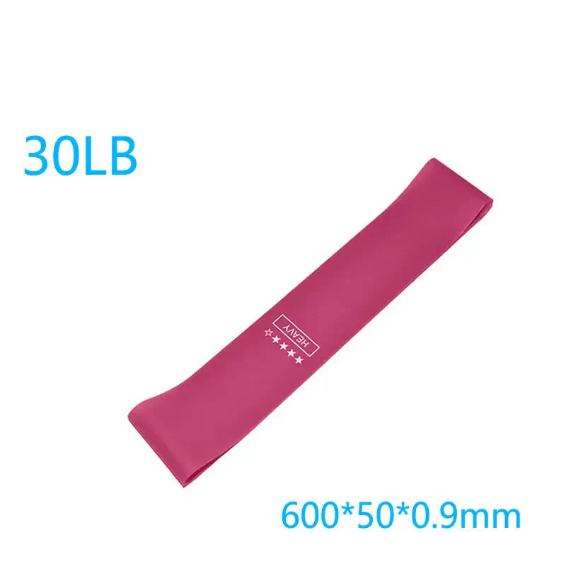 Thumbnail: Elastic Resistance Bands Set for Yoga, Pilates, and Strength Training - 5-Pack