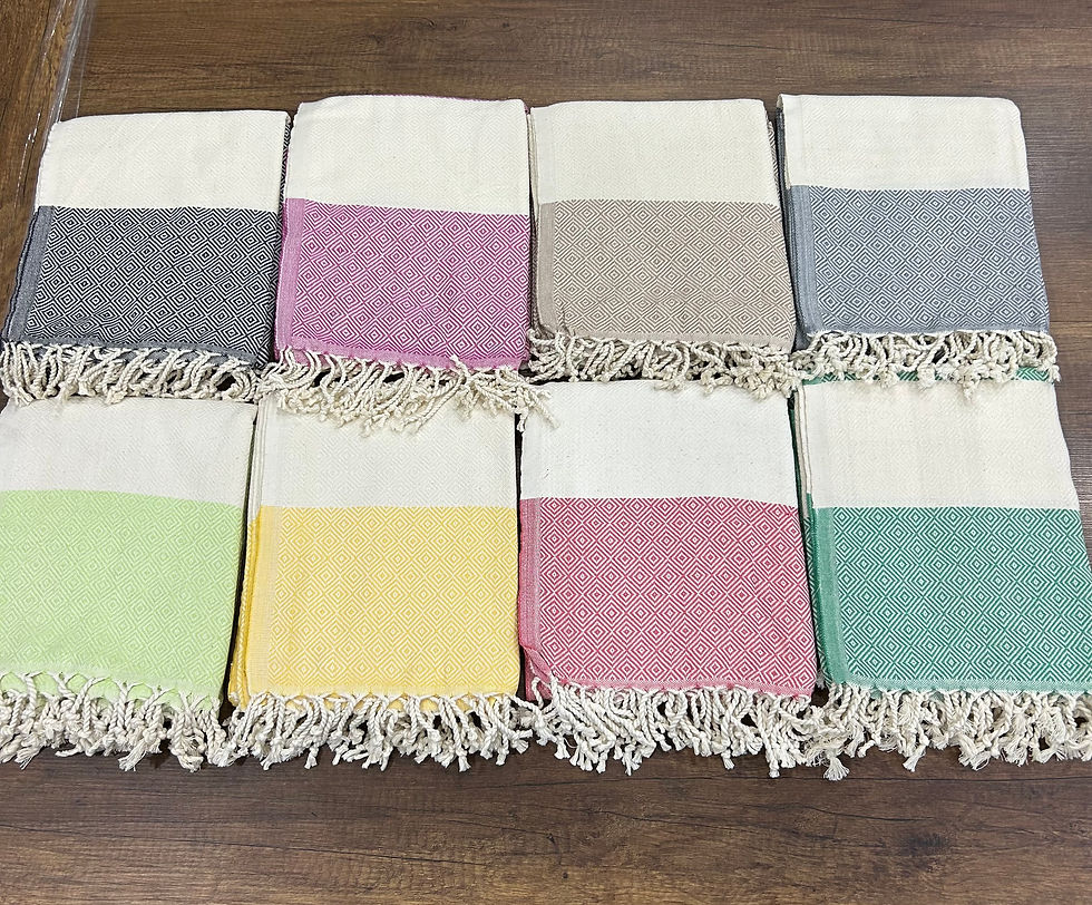 Thumbnail: Turkish cotton towel set 3 pcs